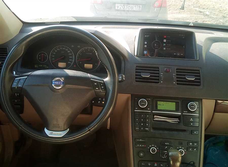 Инструкция по снятию руля Вольво XC90 для осуществления технического обслуживания