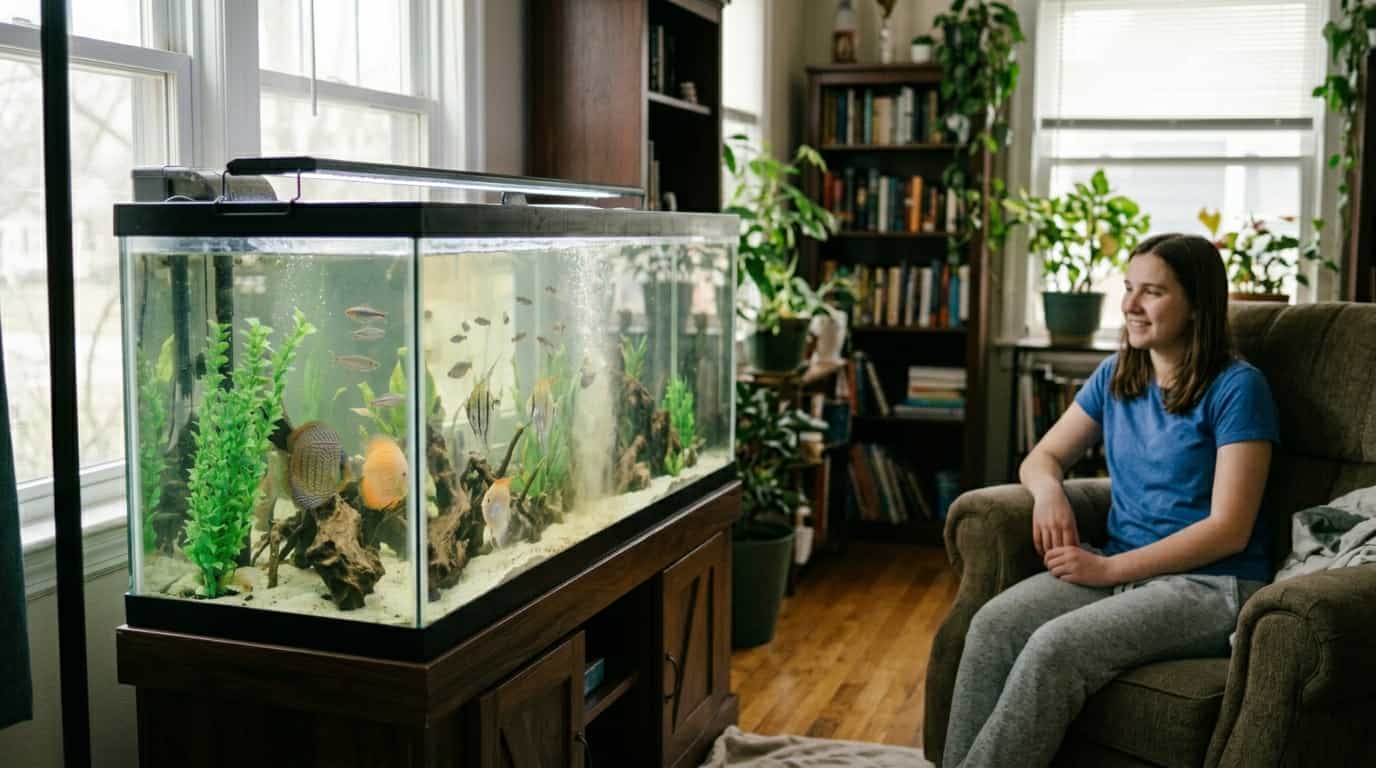 Чистота аквариума — без ваших усилий! Услуга профессиональной чистки в Москве